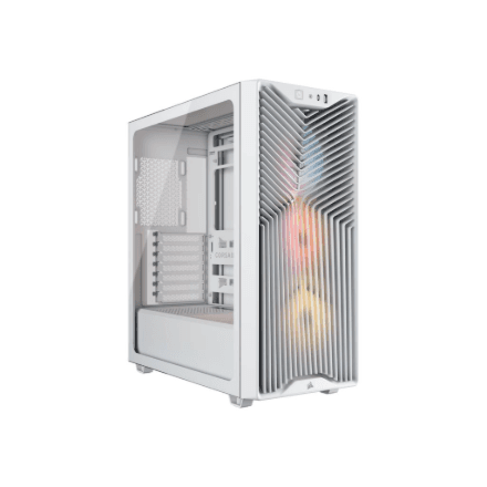 Corsair PC Case | 3200D RS ARGB | White | Mid-Tower – image 1