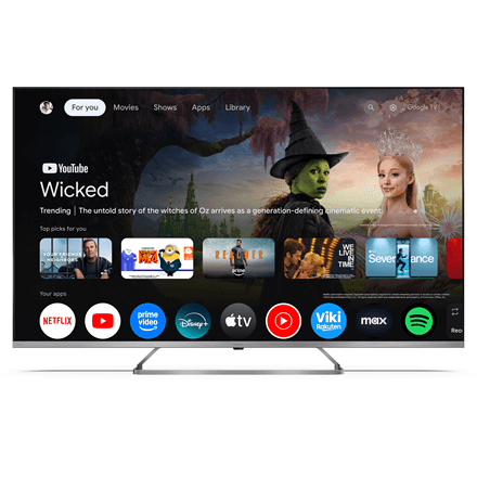 Sharp 4K Ultra HD QLED MiniLED TV | 55JP7265E | 55 | Google TV | UHD – nuotrauka 1