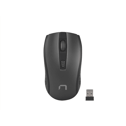 Natec Mouse, Jay 2, Wireless, 1600 DPI, Optical, Black · Natec · Mouse – nuotrauka 1