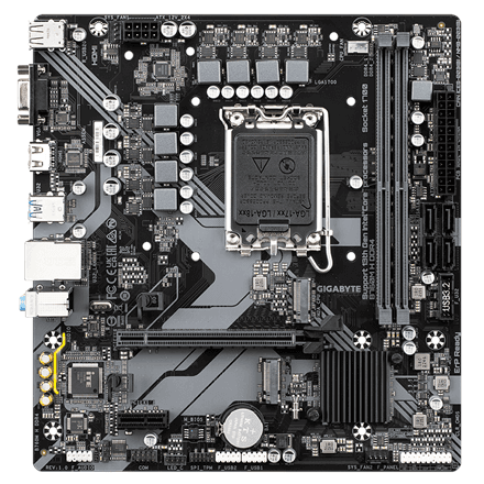 Gigabyte B760M H DDR4 1.0 M/B – nuotrauka 1