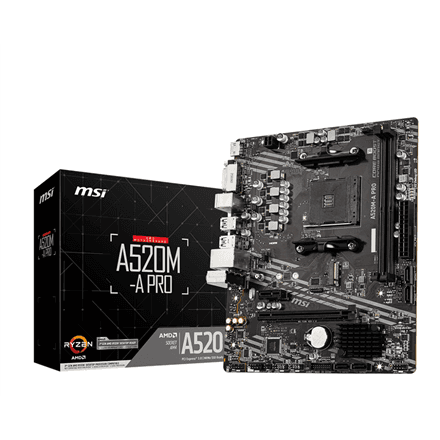 MSI A520M-A PRO – nuotrauka 1