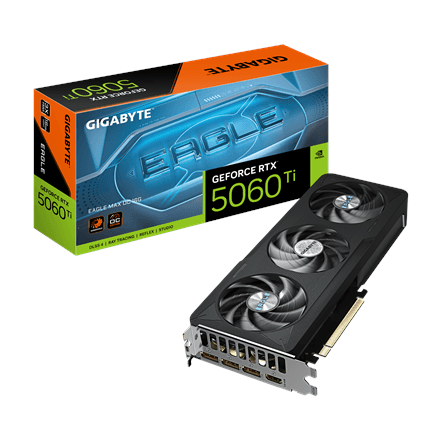 Gigabyte GeForce RTX 5060 Ti EAGLE MAX OC 16G · NVIDIA · 16 GB – image 1
