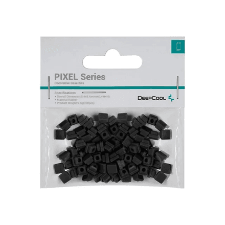 Deepcool Decorative Case Bits | PIXEL | Black – nuotrauka 1