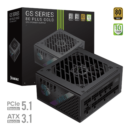 Gamemax PSU | GS 650G | 650 W | SFX | Full Modular – nuotrauka 1