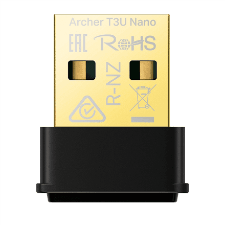 TP-LINK | AC1300 Nano Wireless MU-MIMO USB Adapter | Archer T3U Nano | Wireless – nuotrauka 1