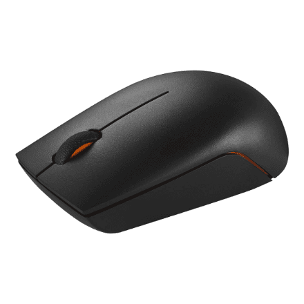 Lenovo | Compact Mouse with battery | 300 | Wireless | Frost Blue – image 1