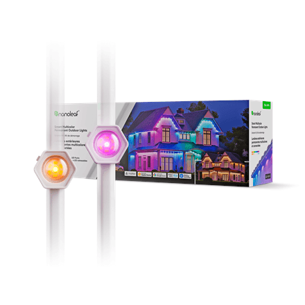 Nanoleaf Smart Multicolor Permanent Outdoor Lights Smarter Kit, 15m | 16+ Million Colours – image 1