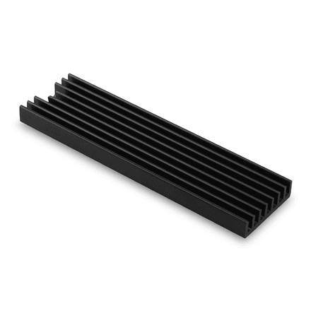 AXAGON Passive aluminum heatsink for all M.2 SSDs, size 2280, high 6 mm | CLR-M2L6 – image 1