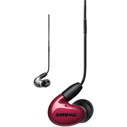 Shure 3BA Earphone, Red W/MODEL:RMCE-UNI | Shure – nuotrauka 1