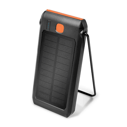Logilink Solar Powerbank 10000 mAh, Flashlight, 2x USB-A QC & 1x USB-C PD | PA0273 – nuotrauka 1
