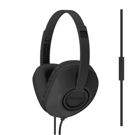 Koss | Headphones | UR23iK | Wired | On-Ear | Microphone | Black – image 1