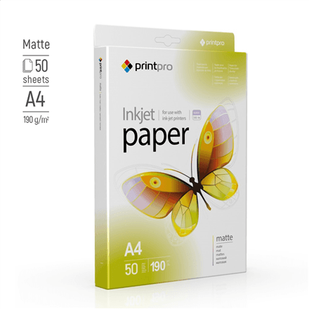 ColorWay Photo Paper, 50 sheets | Matte | 190 g/m² | A4 – nuotrauka 1