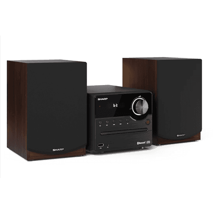 Sharp XL-B512(BR) Hi-Fi Micro System, CD/FM/USB/Bluetooth v5.0, 45W, Brown · Sharp · Hi-Fi Micro System – image 1