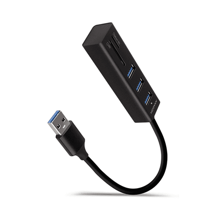 AXAGON SuperSpeed USB-A Hub and Card Reader | HMA-CR3A – image 1