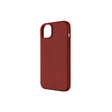 Fixed MagLeather | Back cover | Apple | iPhone 16 | Leather | Red – nuotrauka 1