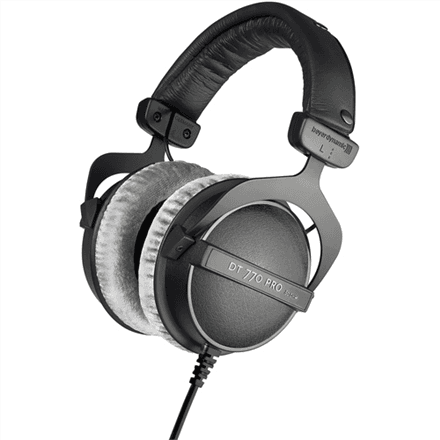 Beyerdynamic | Reference headphones | DT 770 PRO | Wired | On-Ear | Black – nuotrauka 1