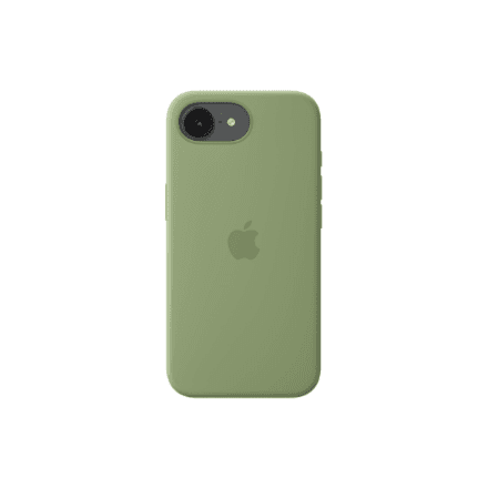 Apple iPhone 17e Silicone Case with MagSafe – Light Moss | Apple – nuotrauka 1