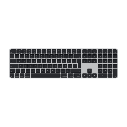 Apple Magic Keyboard with Touch ID and Numeric Keypad · MXK83S/A · Standard – image 1