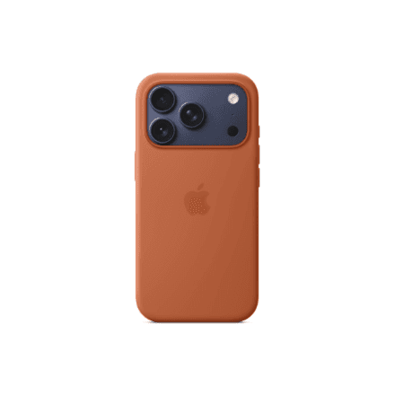 Apple iPhone 17 Pro Silicone Case with MagSafe – Terra Cotta | Apple – image 1