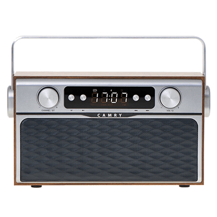 Camry | Bluetooth Radio | CR 1183 | 16 W | AUX in | Wooden – nuotrauka 1