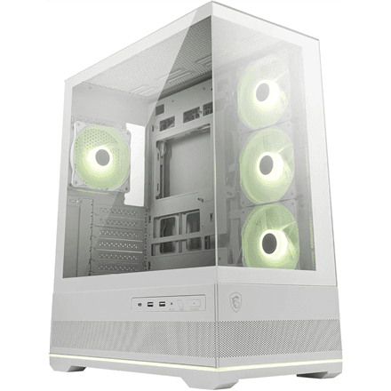 MSI | PC Case | MAG PANO 110R PZ WHITE | White | Mid-Tower – image 1