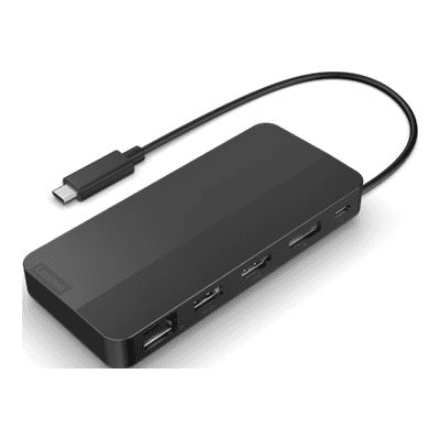 Lenovo USB-C Dual Display Travel Dock with Adapter – nuotrauka 1