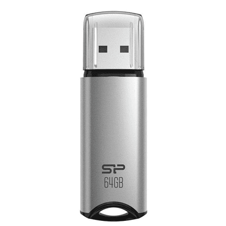 Silicon Power | USB Flash Drive | Marvel Series M02 | 64 GB | USB Type-A | Silver – nuotrauka 1