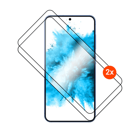Fixed Screen protector | Samsung | Galaxy S26+ | Tempered Glass | Black | Full Cover 2.5D – nuotrauka 1
