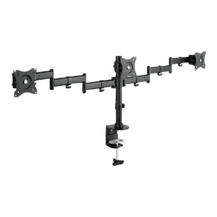 Digitus | Desk Mount | DA-90362 | Tilt, Height adjustment, Rotate | 15-27 " | Black – nuotrauka 1