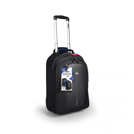 PORT DESIGNS | CHICAGO EVO | 170231 | Fits up to size 15.6 " | Backpack/Roller | Black – image 1