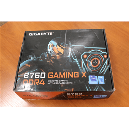 SALE OUT. Gigabyte B760M H DDR4 1.0 M/B · Processor family Intel · Processor socket LGA1700 – nuotrauka 1