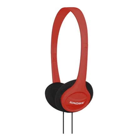 Koss | Headphones | KPH7r | Wired | On-Ear | Red – nuotrauka 1
