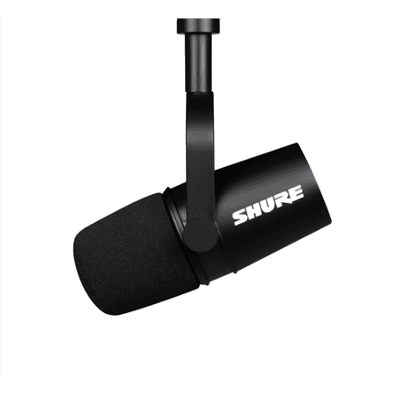 Shure | Podcast Microphone | MV7X | Black – image 1
