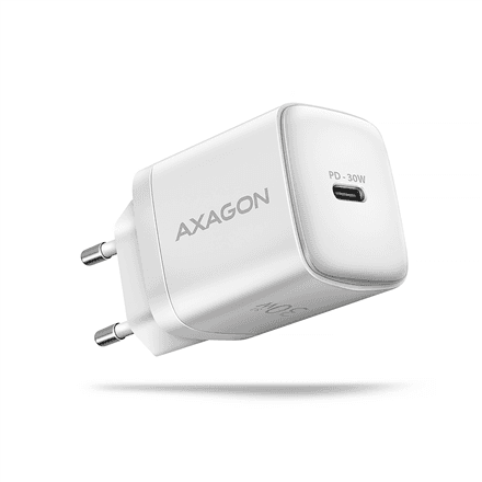AXAGON Sil wallcharger 1x port USB-C, PD3.0 /PPS/QC4+/SFC/AFC/Apple, 30w | ACU-PD30W – nuotrauka 1