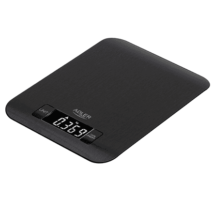Adler Kitchen Scale | AD 3183b | Graduation 1 g | Black – nuotrauka 1