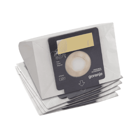 Gorenje | Vacuum cleaner paper bags, 5pcs | GB1PBU – nuotrauka 1