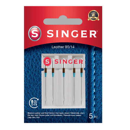 Singer | Leather Needle 90/14 5PK – nuotrauka 1