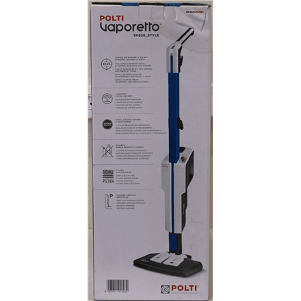 SALE OUT. Polti Steam mop with integrated portable cleaner – nuotrauka 1