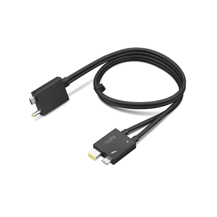 Lenovo | ThinkPad Thunderbolt 4 WorkStation Dock Split Cable | 4X91K16970 | Thunderbolt 4 – image 1
