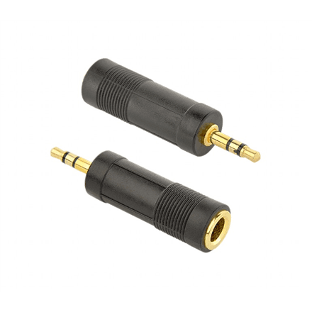 Cablexpert 6.35 mm female to 3.5 mm male audio adapter | A-6.35F-3.5M – nuotrauka 1