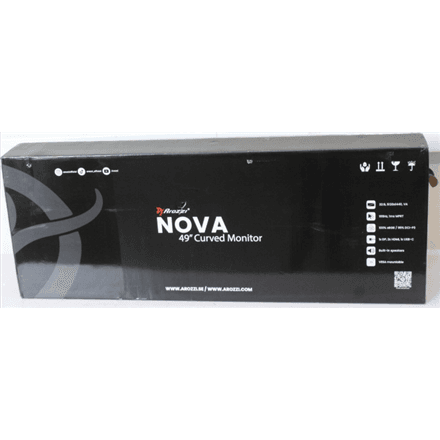 SALE OUT. Arozzi Nova 49" VA, 165Hz - White · Arozzi · Nova – image 1