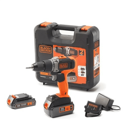 BLACK & DECKER Cordless Drill/Driver with 2.0 Ah/4.0 Ah Battery – image 1