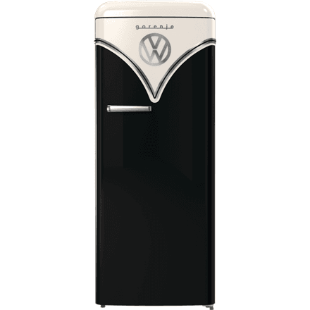 Gorenje Retro Refrigerator · OBRB615DBK · Energy efficiency class D – image 1