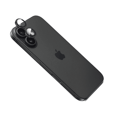 Fixed Camera glass | Apple | iPhone 17 | Glass | Black – nuotrauka 1