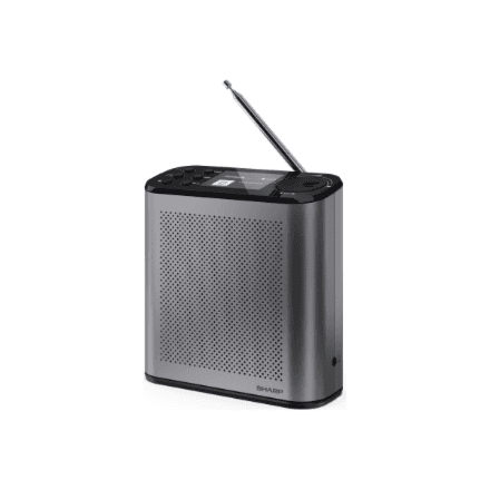 Sharp OSAKA Portable Digital Radio · DR-P530(GY) · USB port – nuotrauka 1