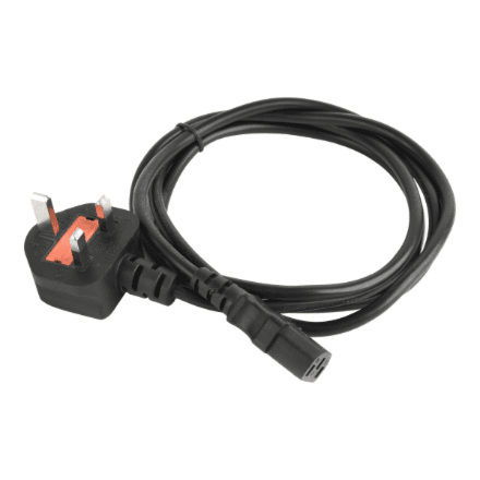 Gembird PC-187 UK power cord (C13), 5 A, 6 ft | Gembird – nuotrauka 1