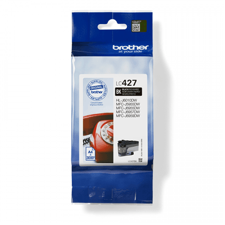 Brother LC427BK | Ink Cartridge | Black – image 1