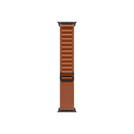 Apple 49mm Terra Cotta Alpine Loop - Large - Black Titanium Finish | Apple – image 1