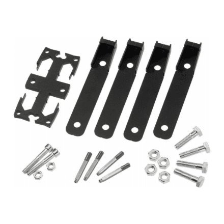 Vogels PFA 9156 Pole Coupler PUC 29xx | Black/Silver – image 1