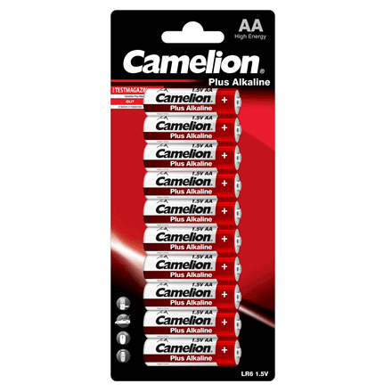 Camelion | LR6-BP10 | AA/LR6 | Plus Alkaline | 10 pc(s) – image 1